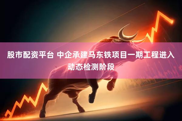 股市配资平台 中企承建马东铁项目一期工程进入动态检测阶段
